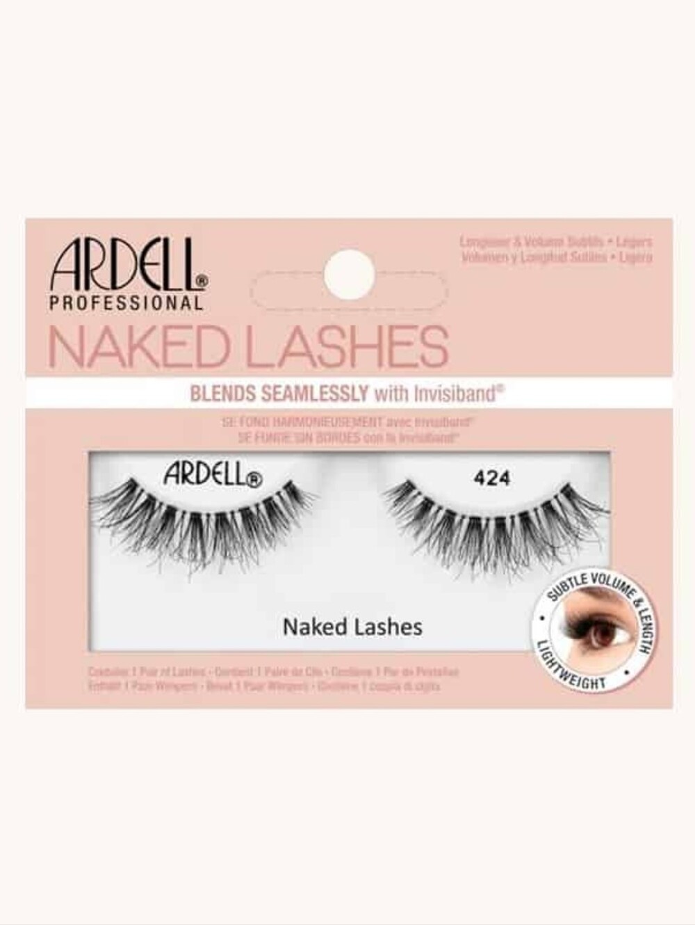 3 x Ardell Naked Lashes 424